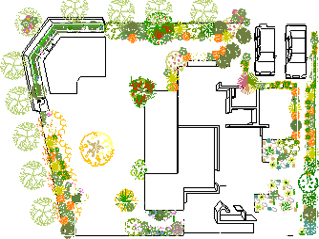 Autocad Jardin